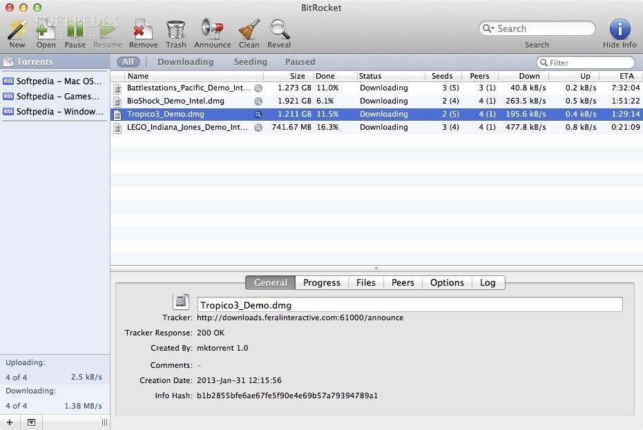new torrent for mac